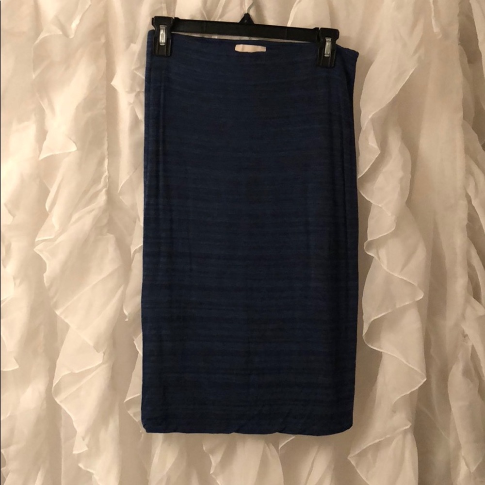 Very very soft blue skirt